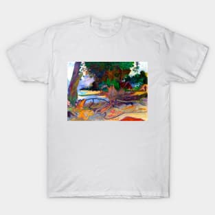 Te Burao The Hibiscus Tree 1892 Paul Gauguin T-Shirt